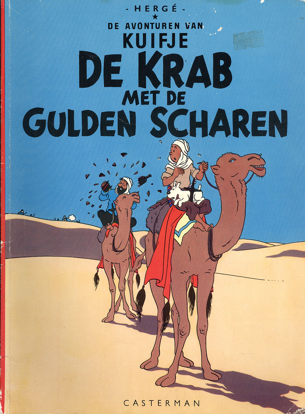 kuifje_de krab met de gulden scharen
