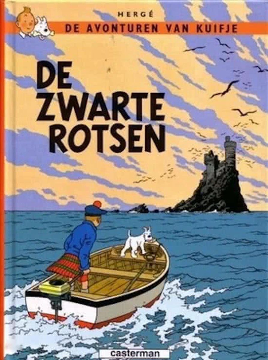 Kuifje - De zwarte rotsen (Tweedehands) (Hardcover)