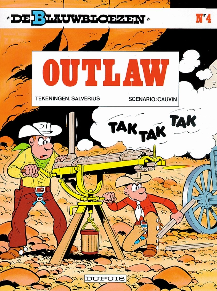 De Blauwbloezen 4 - Outlaw (2ehands)