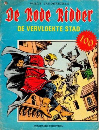De Rode Ridder 100 - De vervloekte stad (2ehands)