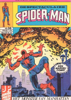 De Spectaculaire Spiderman 36 - Het monster van manhattan