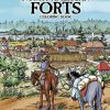 Historic North American Forts - Coloring book