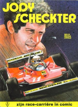 Jody Scheckter - Zijn race-carrière in comic