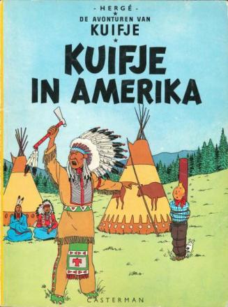 Kuifje - in Amerika (Tweedehands)