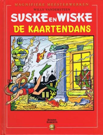 Suske en Wiske - De kaartendans Hardcover (Uitgave Douwe Egberts)