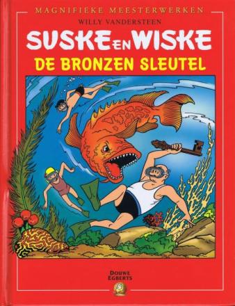 Suske en Wiske - De bronzen sleutel Hardcover (Uitgave Douwe Egberts)