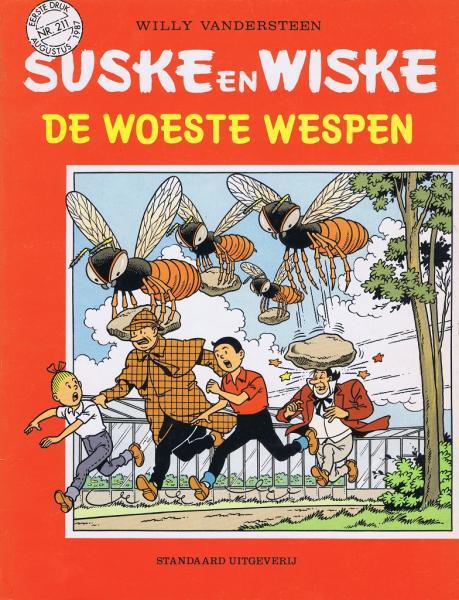 Suske en Wiske 211 - De woeste wespen (1e Druk)