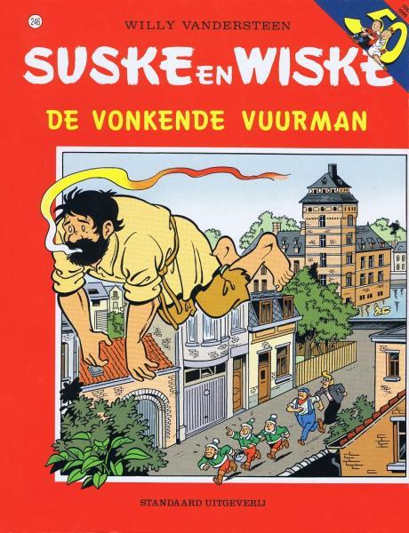 Suske en Wiske 246 - De vonkende vuurman (2ehands)