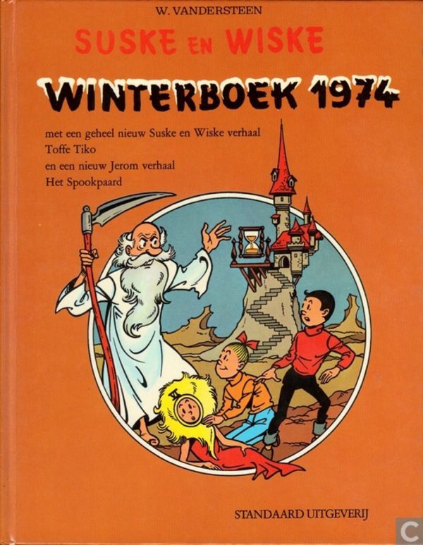 Suske en Wiske Winterboek - nr 2 - 1974 (HC)