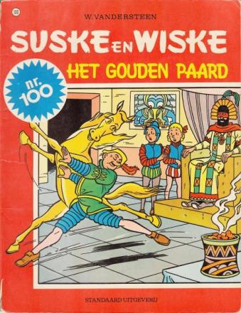 Suske en Wiske 100 - Het gouden paard (2ehands)