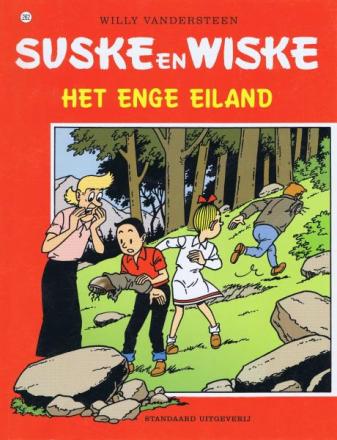 Suske en Wiske 262 - Het enge eiland (oranje uitgave)