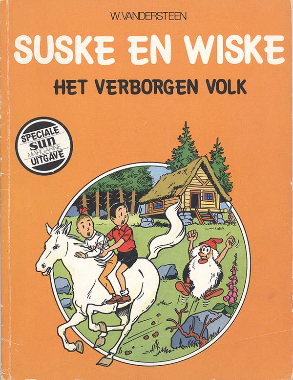 Suske en Wiske - Het verborgen volk (Uitgave Sun)