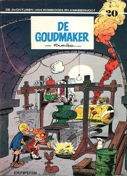 Robbedoes en Kwabbenoot 20 - De goudmaker