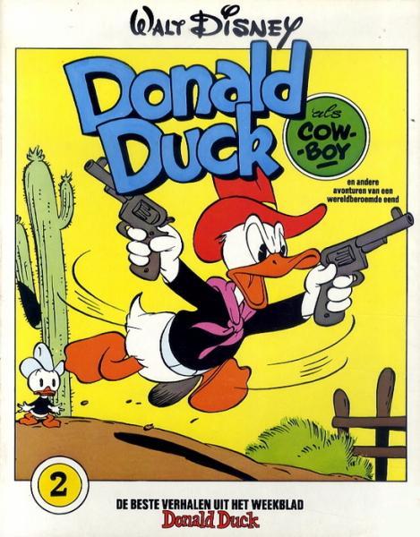 Donald Duck als cowboy