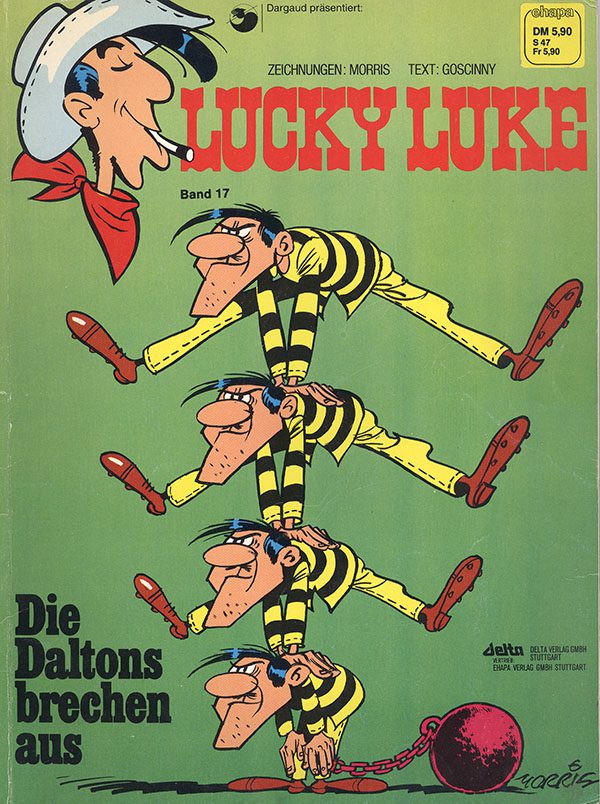 Lucky Luke Band 17 - Die Daltons brechen aus (Duitse uitgave)