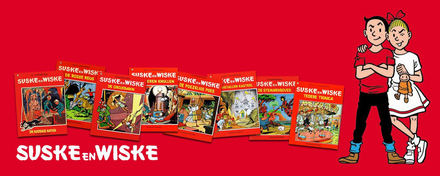 Suske en Wiske jaren 50 strips vind je op Stripboekenhandel.nl