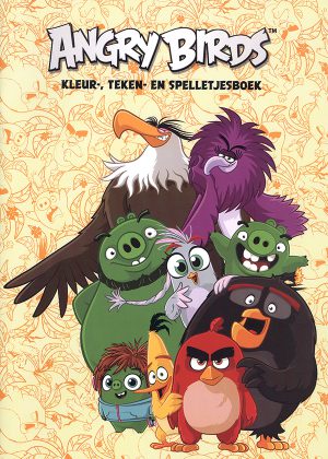 Angry Birds Spelletjesboek (Geel)