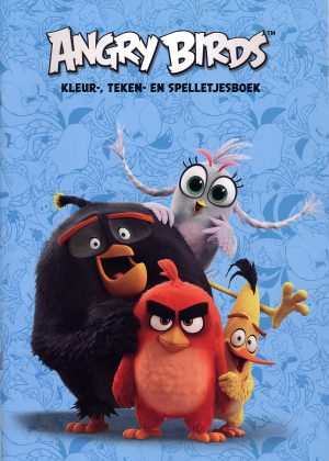 Angry Birds Spelletjesboek (Blauw)