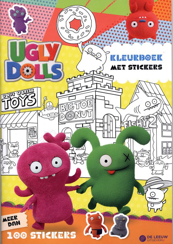 Ugly Dolls - Kleurboek met stickers