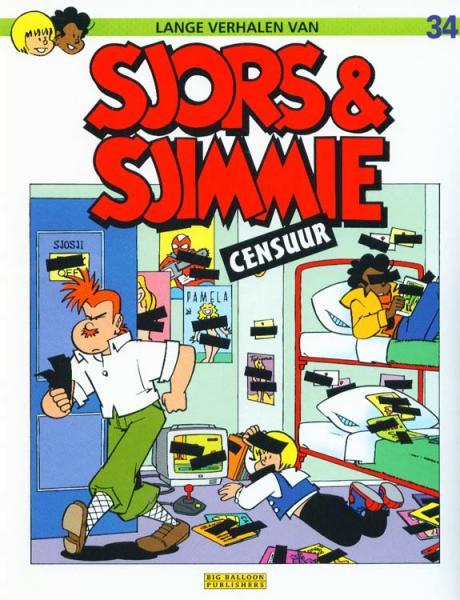 Sjors en Sjimmie 34 - Censuur