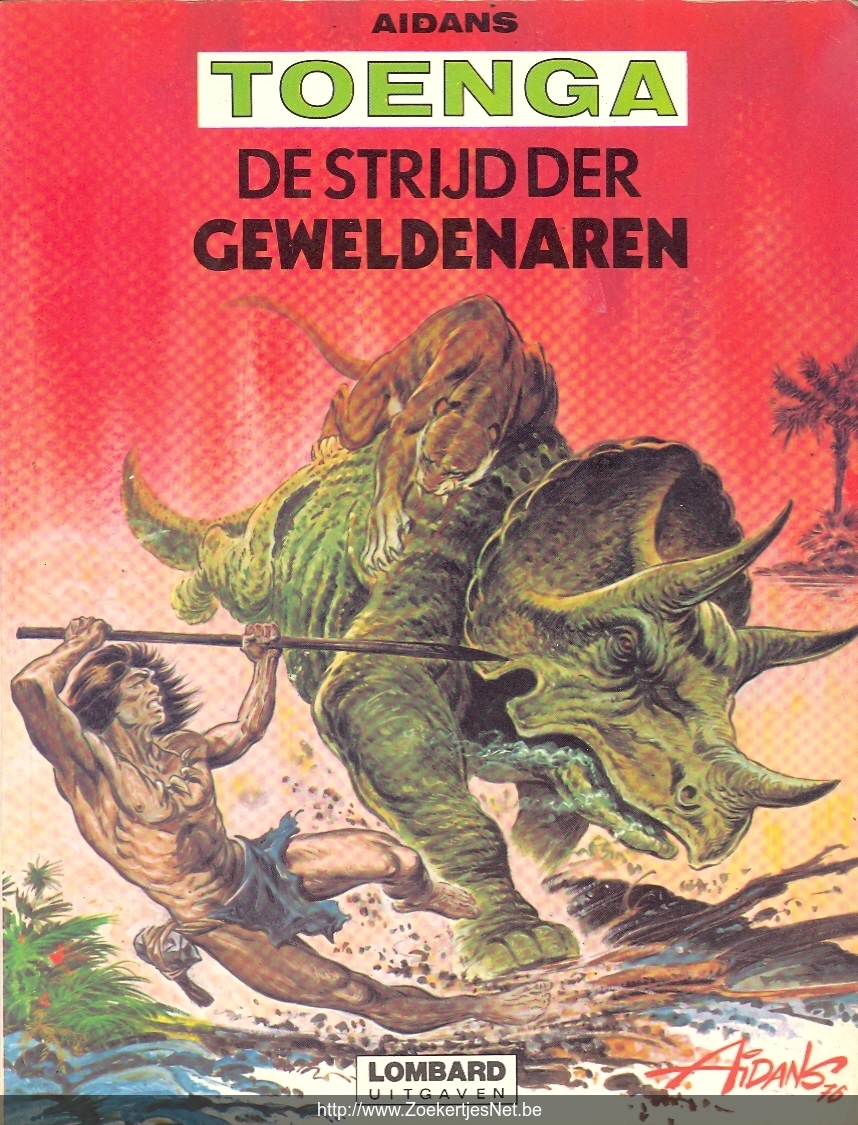 Toenga - De strijd der geweldenaren (herdruk 1977)