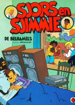 Sjors en Sjimmie 4 - De Belhamels (1e Druk 1979)