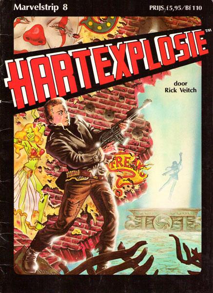 Hartexplosie - Marvel strip 8