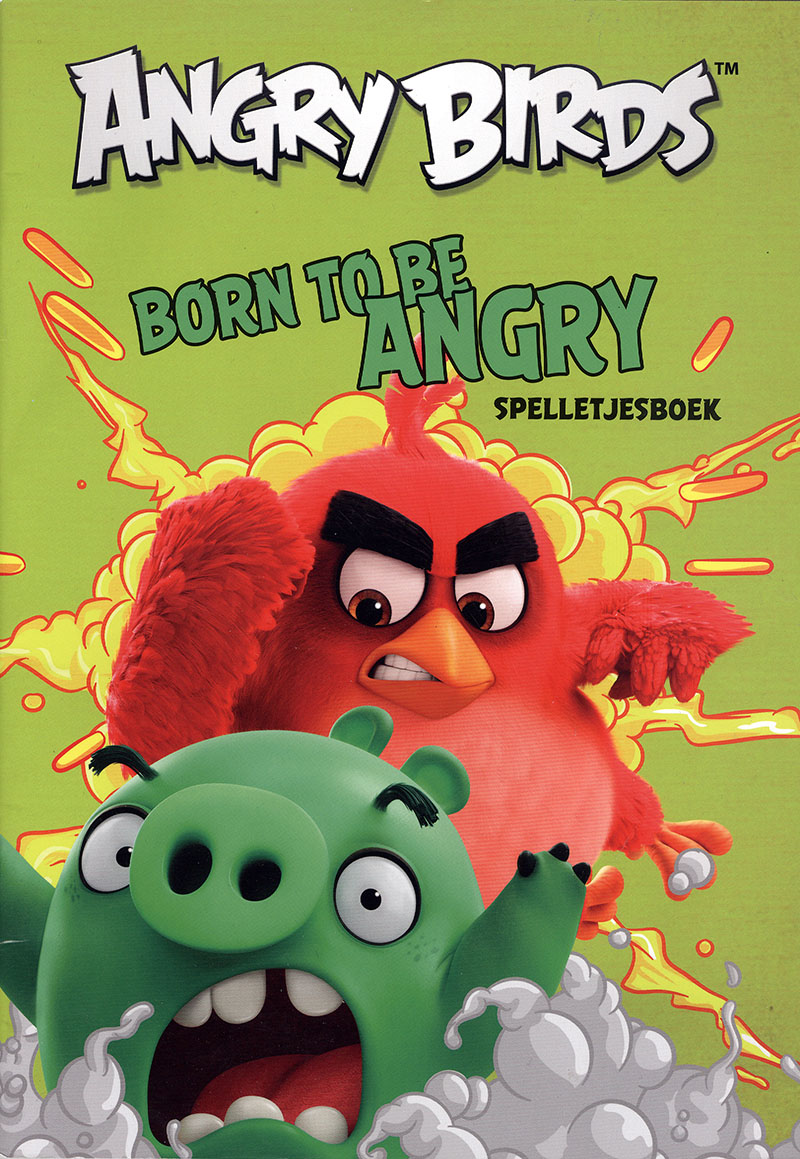 Angry Birds Born to be angry spelletjesboek