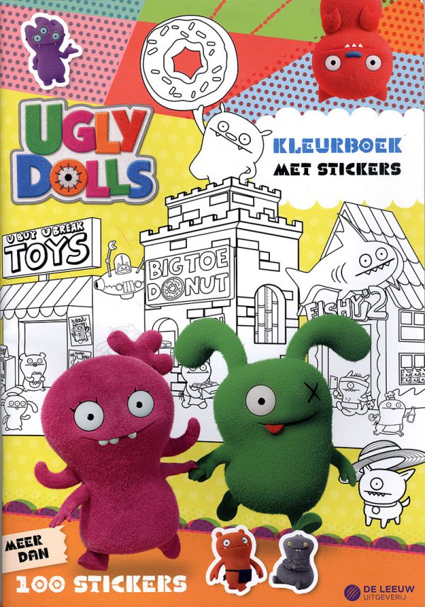 Ugly Dolls Kleurboek met stickers