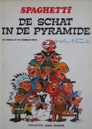 Spaghetti - De schat van de pyramide (1e druk 1972)