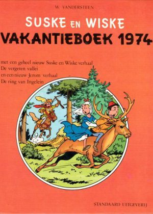 Suske en Wiske Vakantieboek - 1974 / 2e hands (HC)