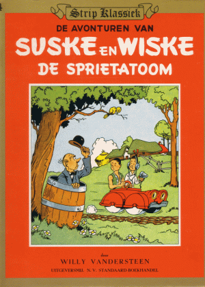 Suske en Wiske - de sprietatoom (Strip Klassiek)