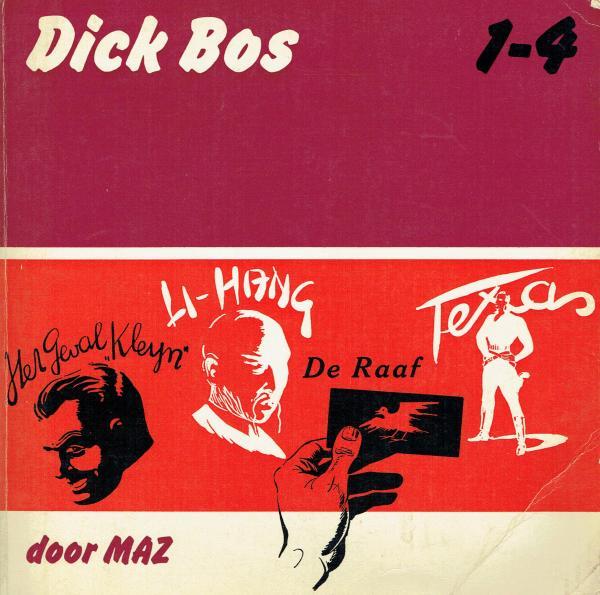 Dick Bos Stripcollectie 1-4 (Tweedehands)