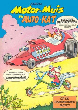 Motor - Muis en Auto - Kat op de Racemuizen Jacht!