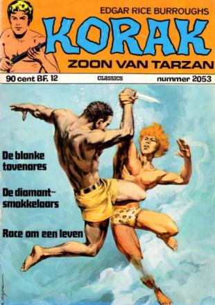 Korak De Zoon Van Tarzan - De Blanke Tovenares