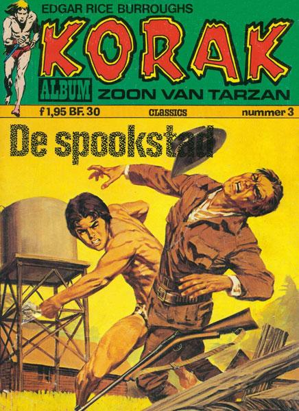 Korak de zoon van Tarzan - De spookstad (Tweedehands)