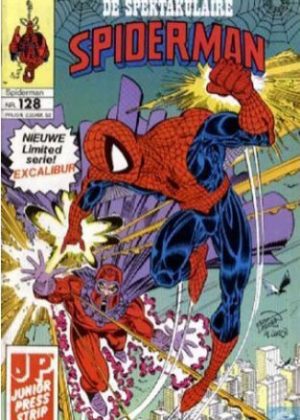 De Spektakulaire Spiderman nr. 128 - Aantrekkelijke affaires + Excalibur