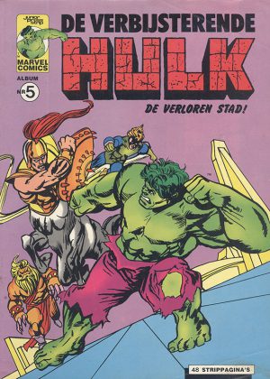 De verbijsterende Hulk nr.5 - De verloren stad