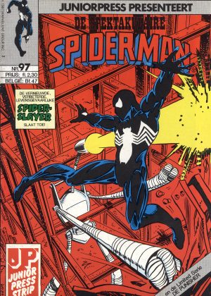 De Spektakulaire Spiderman nr. 97 - De vernieuwde, verbeterde, levensgevaarlijke Spider Slayer slaat toe + De Punisher