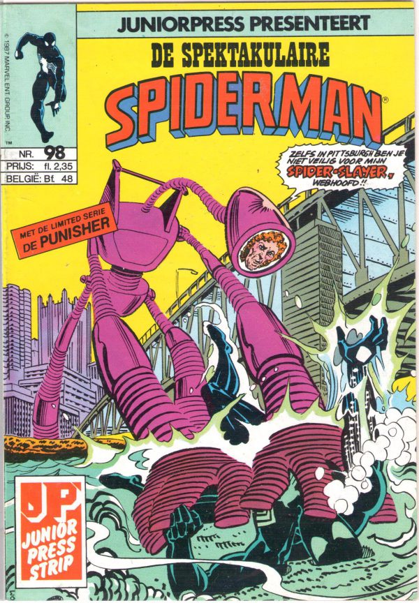 De Spectaculaire Spiderman nr. 98 - Groeipijnen! + De Punisher