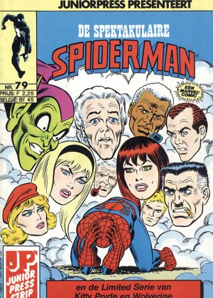 De Spektakulaire Spiderman nr. 79 - Duel om de ziel van Spiderman + Kitty Pryde en Wolverine