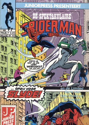 De Spectaculaire Spiderman nr. 77- Opzij voor Slyde! + Kitty Pryde en Wolverine