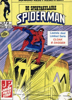 De Spectaculaire Spiderman nr. 72 - Tumult in een stad + Cloak en Dagger