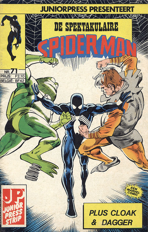 De Spektakulaire Spiderman nr. 71 - Kikkers en padden + Cloak en Dagger