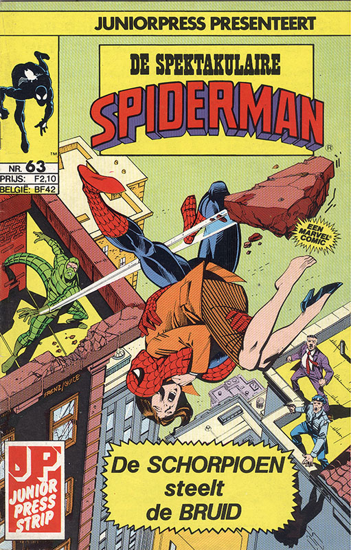 De Spektakulaire Spiderman nr. 63 - De Schorpioen steelt de bruid