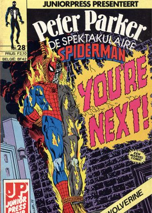 Peter Parker de Spektakulaire Spiderman nr.28 - Practical jokes