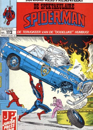 De Spektakulaire Spiderman nr. 112 - De terugkeer van de "dodelijke" Humbug + X-mannen en Vergelders