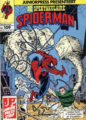 De Spektakulaire Spiderman nr. 109 - Een smerig zaakje + X-mannen tegen de Vergelders