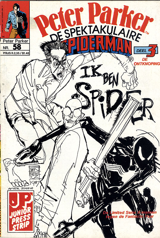 Peter Parker de Spektakulaire Spiderman nr.58 - Ik ben Spider!