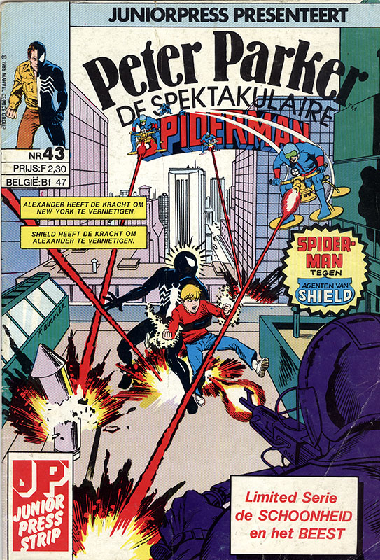 Peter Parker de Spektakulaire Spiderman nr.43- "Stof zijt gij, en tot stof zult gij wederkeren."